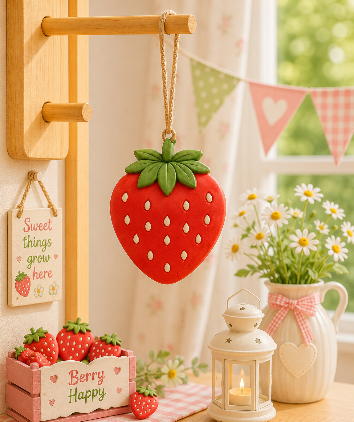 Strawberry Charm Wax Sachet Mold WM041