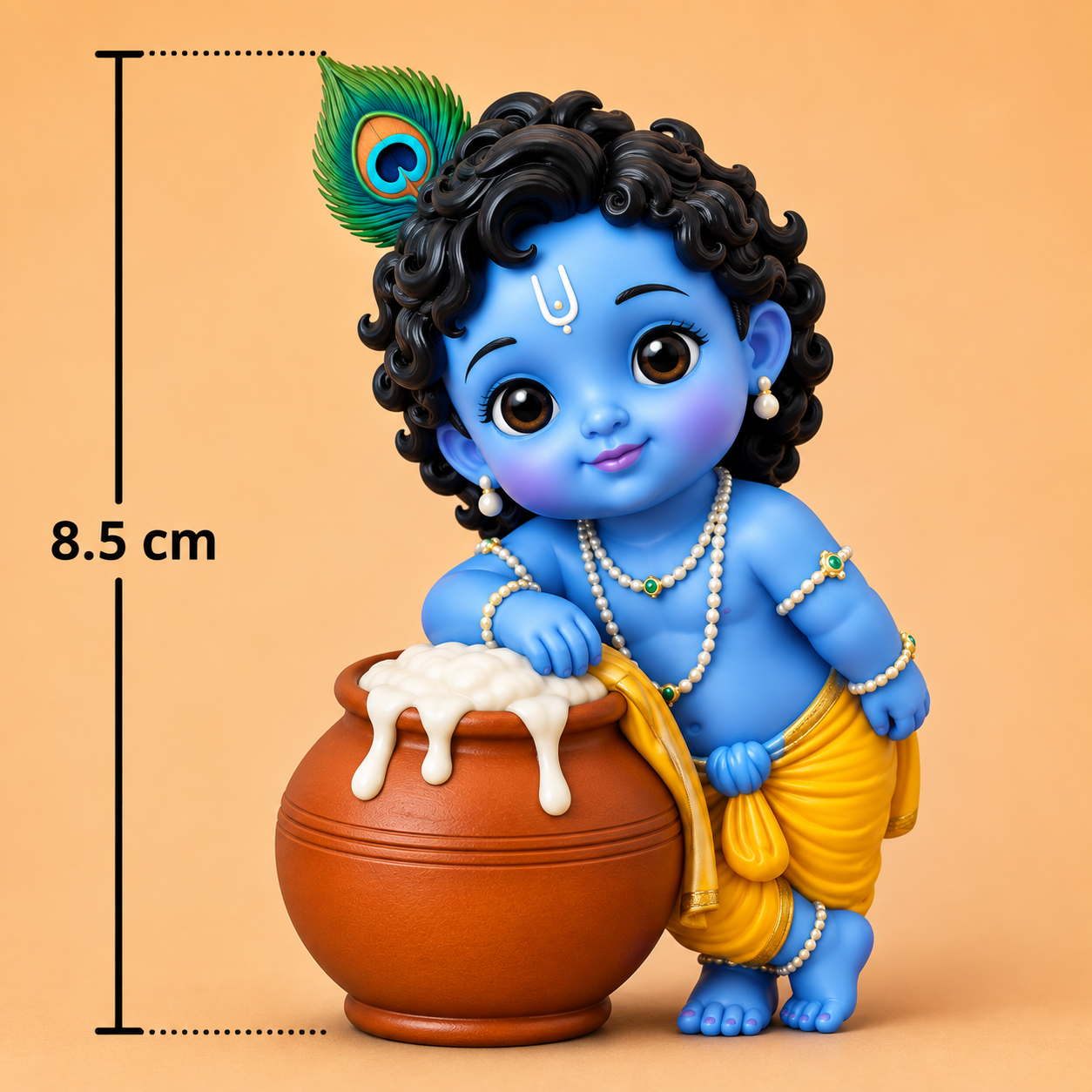 Bal Krishna with Matki ADM069