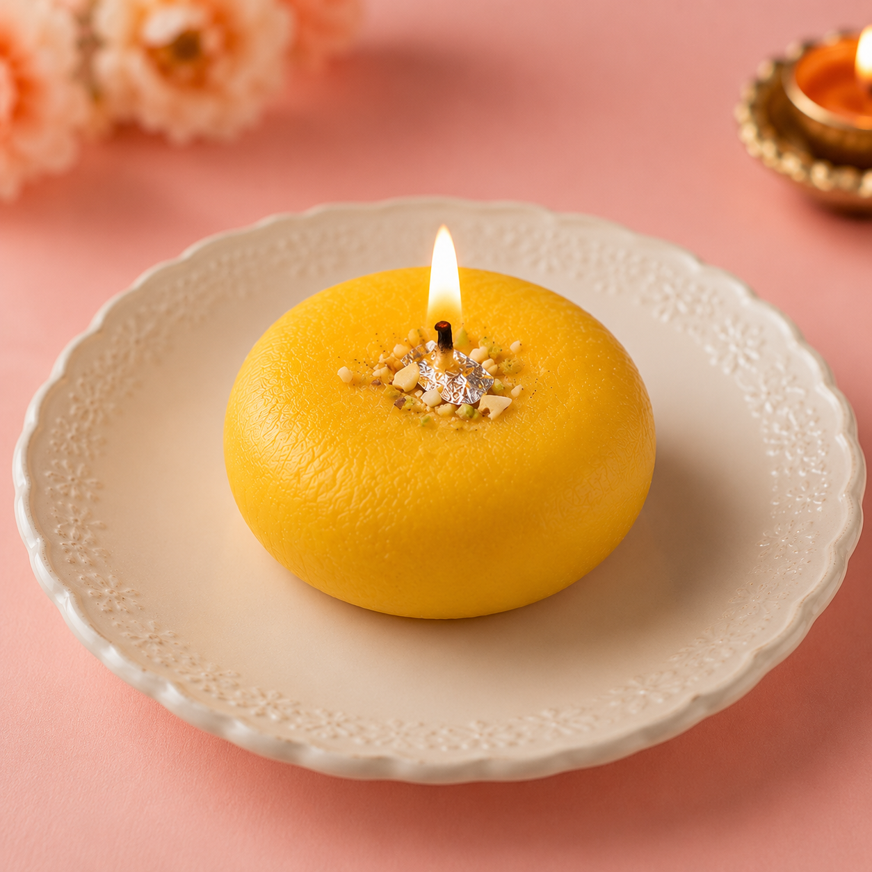 Pedha Sweet Candle Mold MB223