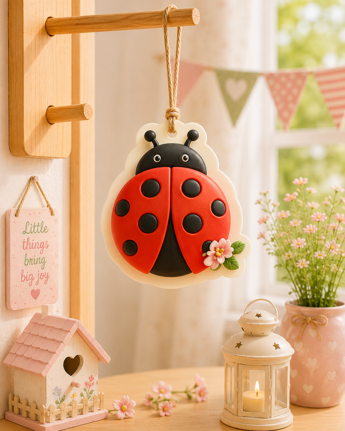 Lucky Ladybug Wax Sachet Mold WM036