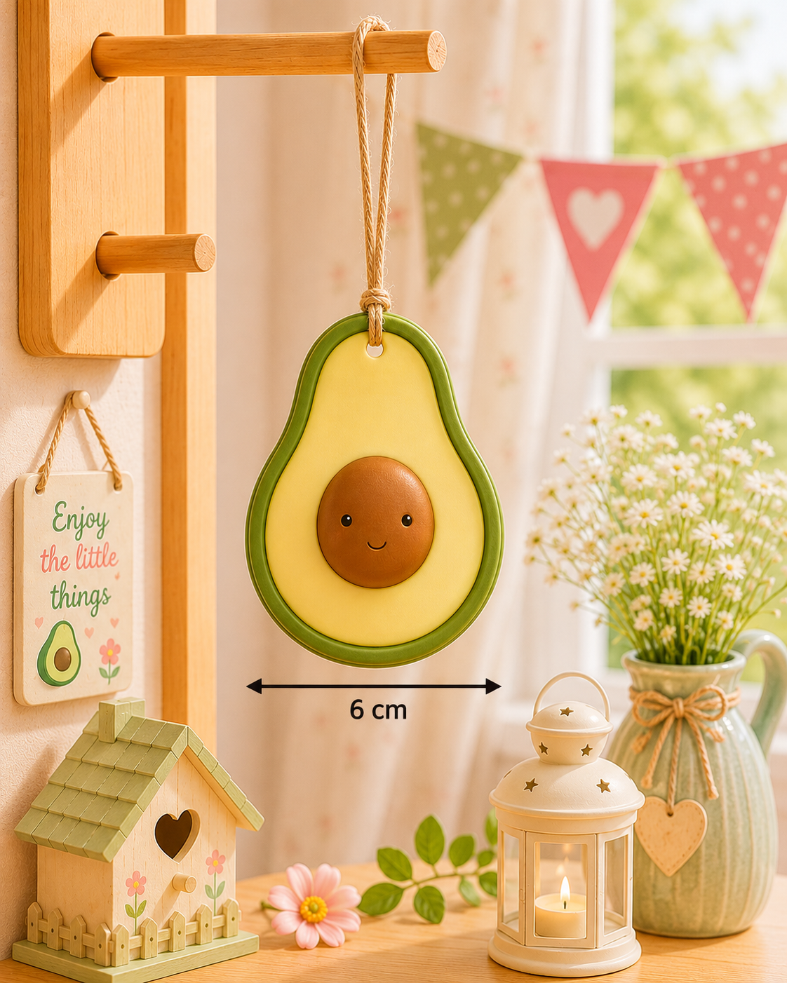 Happy Avocado Wax Sachet Mold WM039