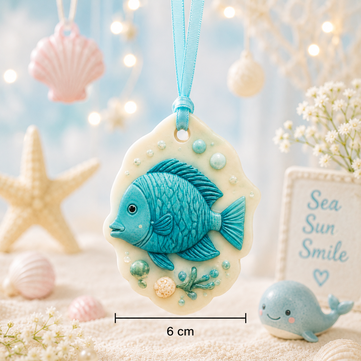 Ocean Reef Fish Wax Sachet Mold WM022