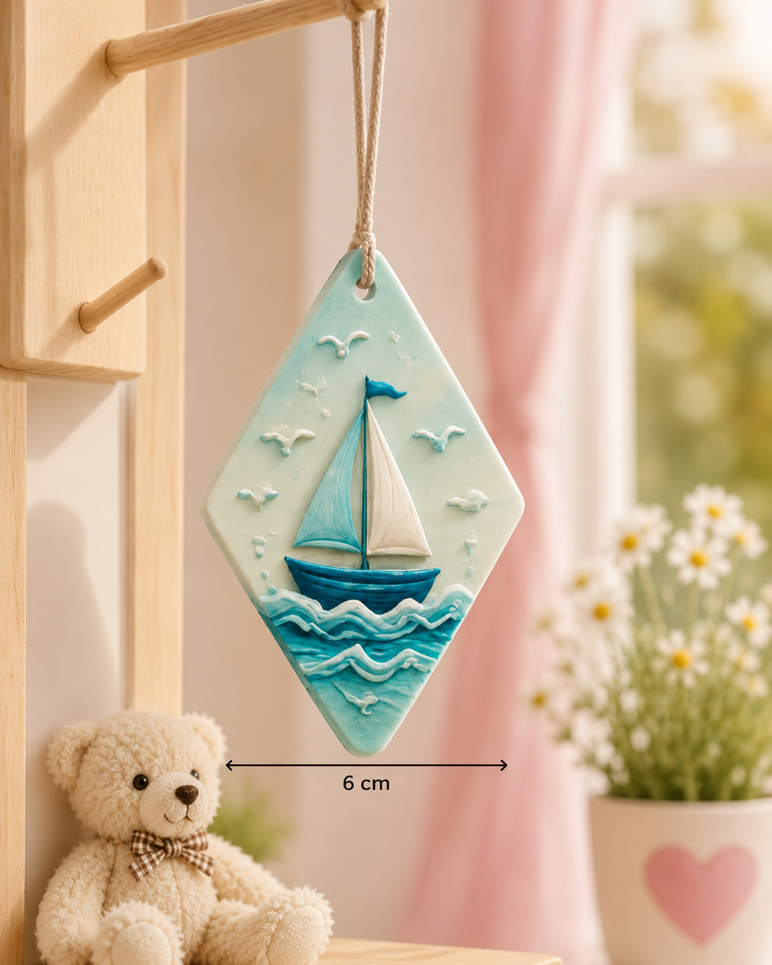 Ocean Breeze Sailboat Wax Sachet Mold WM029
