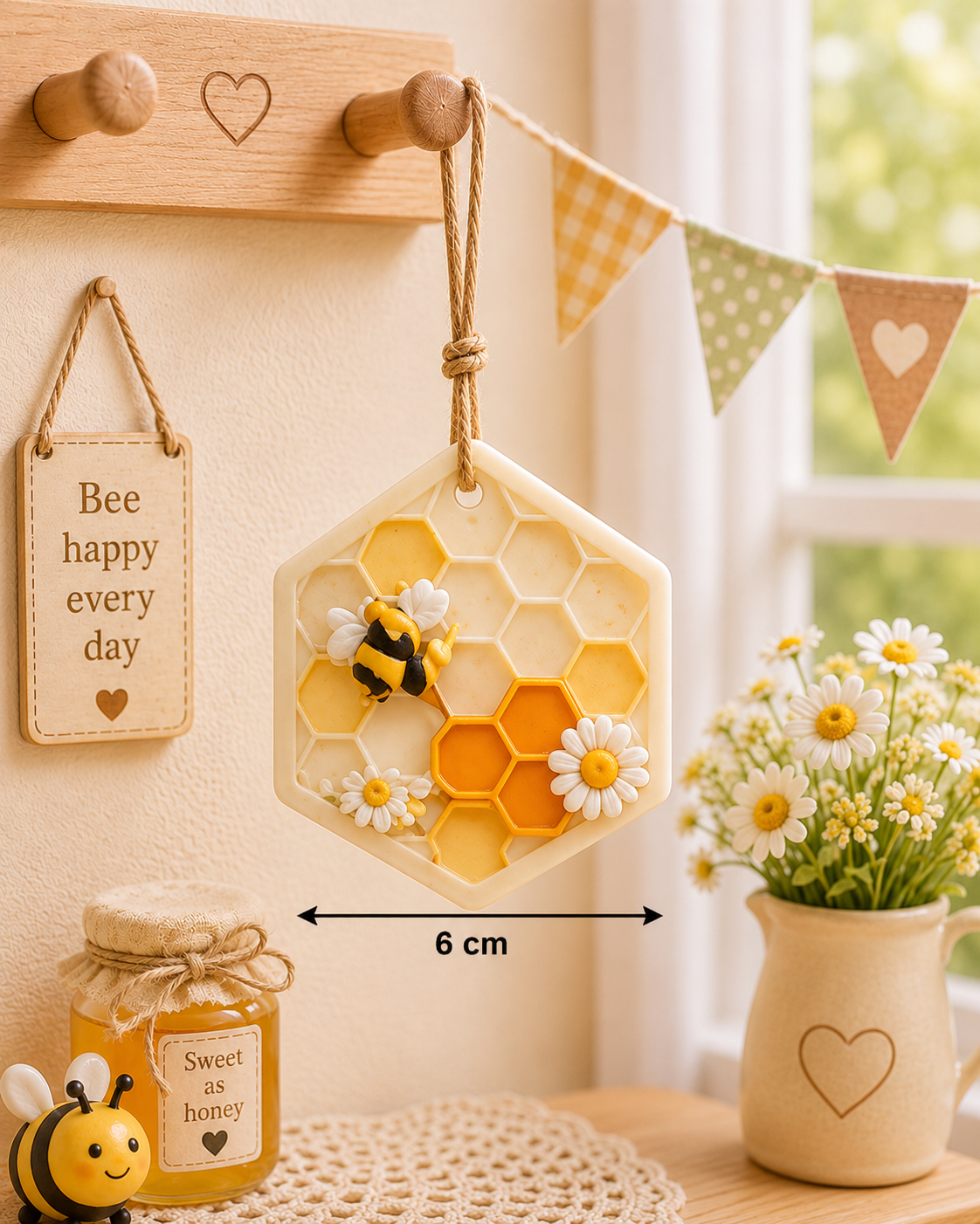 Honeycomb Happiness Wax Sachet Mold WM047