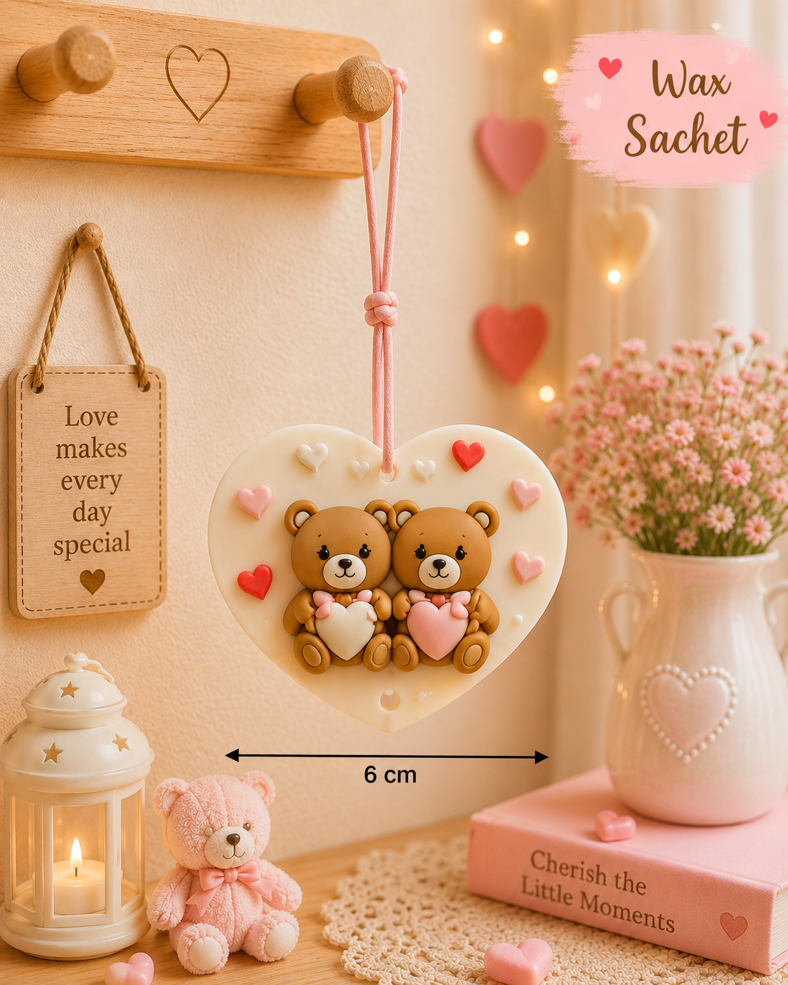 Teddy Love Wax Sachet Mold WM051