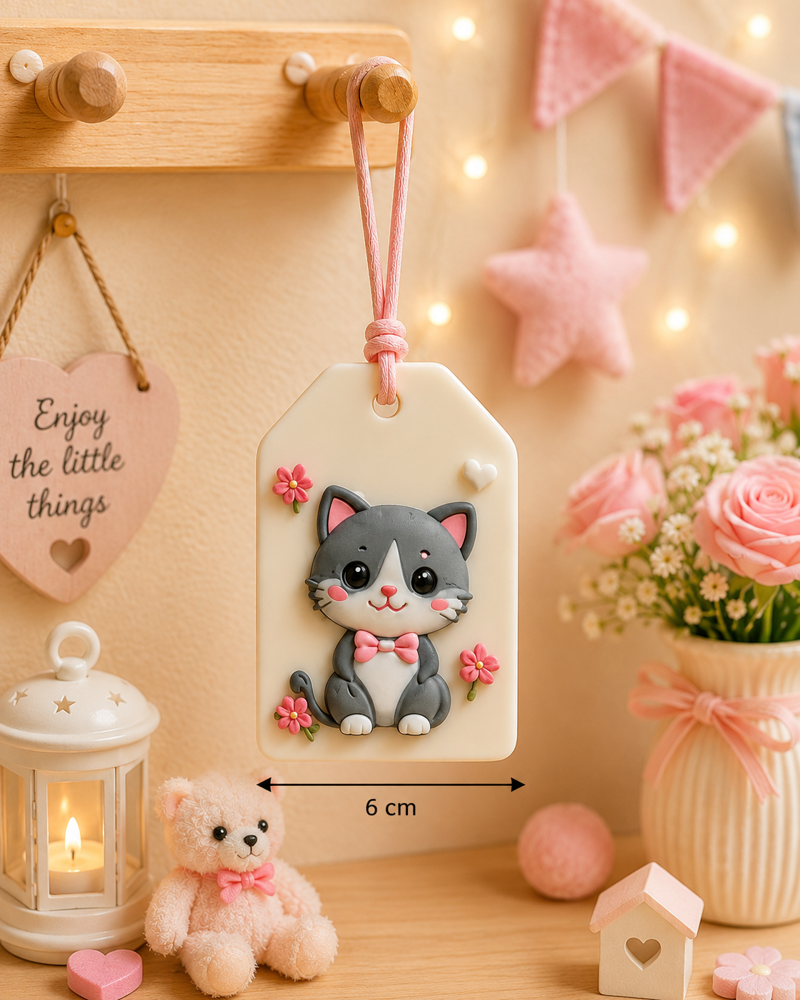 Sweet Kitty Wishes Wax Sachet Mold WM060