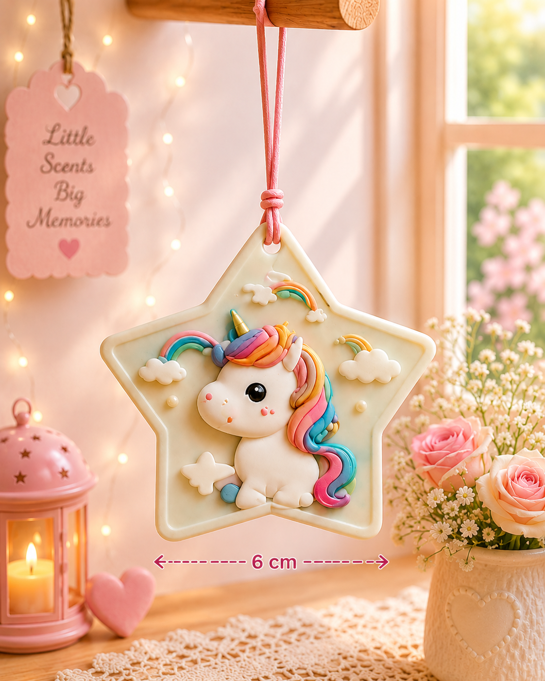 Magical Unicorn Star Sachet Mold WM061