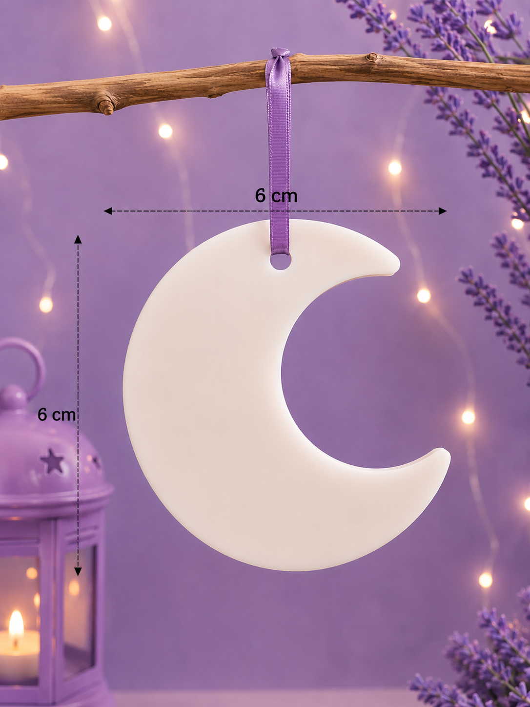 Moon Wax Sachet Mold WM067