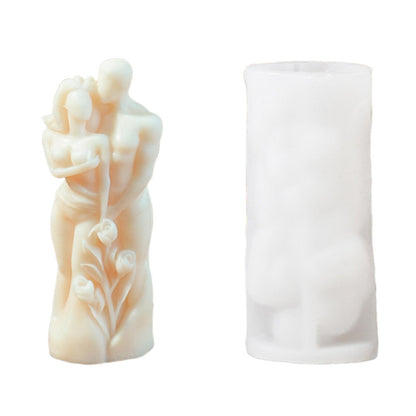 Love Couple Candle Mold MB119