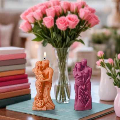 Love Couple Candle Mold MB119