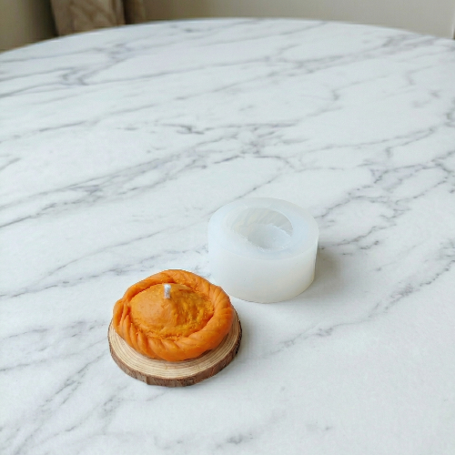 Round Gunjiya Candle Mould MB017