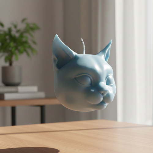 Cat Head Mould MB039