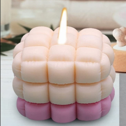 Cube Candle Silicon Mould MB011