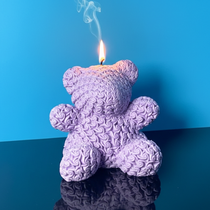 3D Rose Teddy Mould MB010