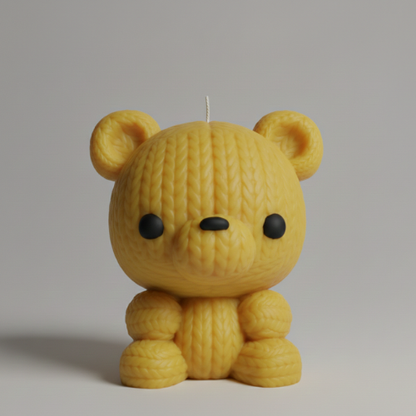 3D Cute Bear Mold MB066