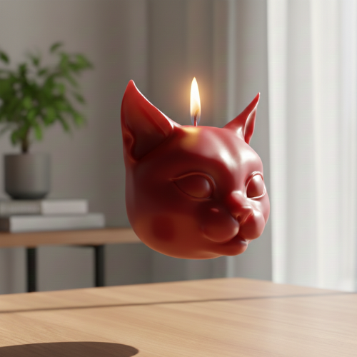 Cat Head Mould MB039