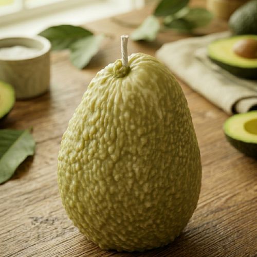 Avocado Candle Silicone Mould MB024