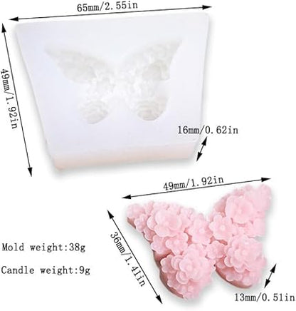 Rose Butterfly Mold MB195