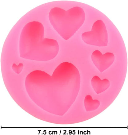 Heart Silicone Molds CD012