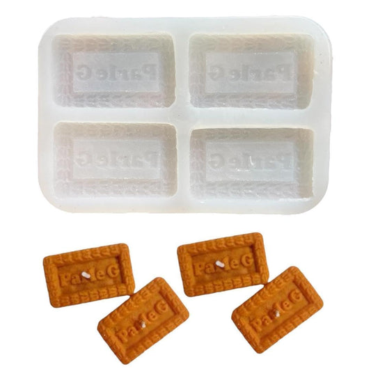 4 Cavity Parle G Biscuit Mold MB075