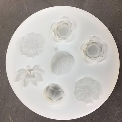 lotus Pond Flower Mould CD007