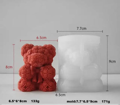 Teddy Bear Silicon Mold MB158