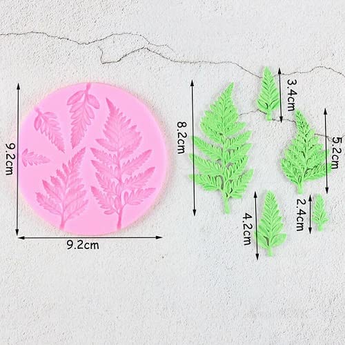 Tropical Leaf Silicone Mold CD014