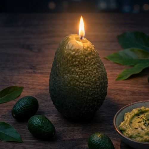 Avocado Candle Silicone Mould MB024
