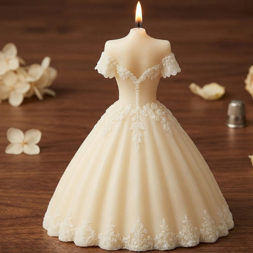 Wedding Bridel Candle Silicon Mould MB051
