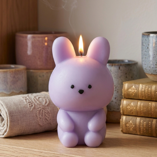 Rabbit Candle SIlicon Mould MB033