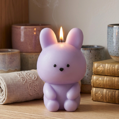 Rabbit Candle SIlicon Mould MB033
