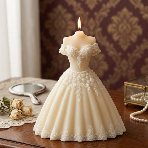 Wedding Bridel Candle Silicon Mould MB051