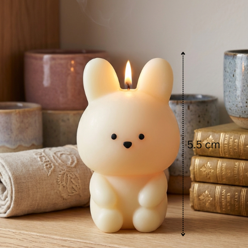 Rabbit Candle SIlicon Mould MB033