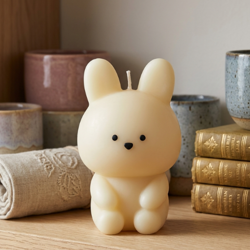 Rabbit Candle SIlicon Mould MB033