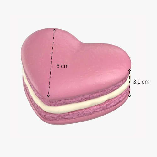 Heart Macaroons Candle Silicon Mould MB038