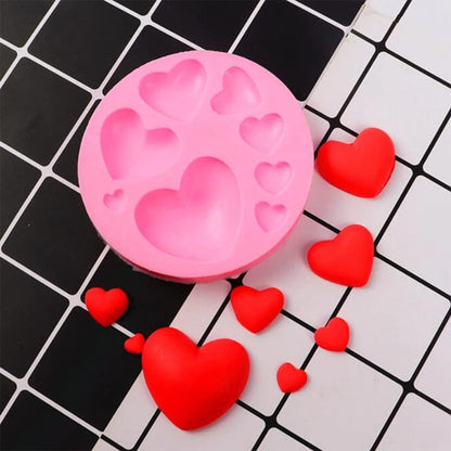 Heart Silicone Molds CD012