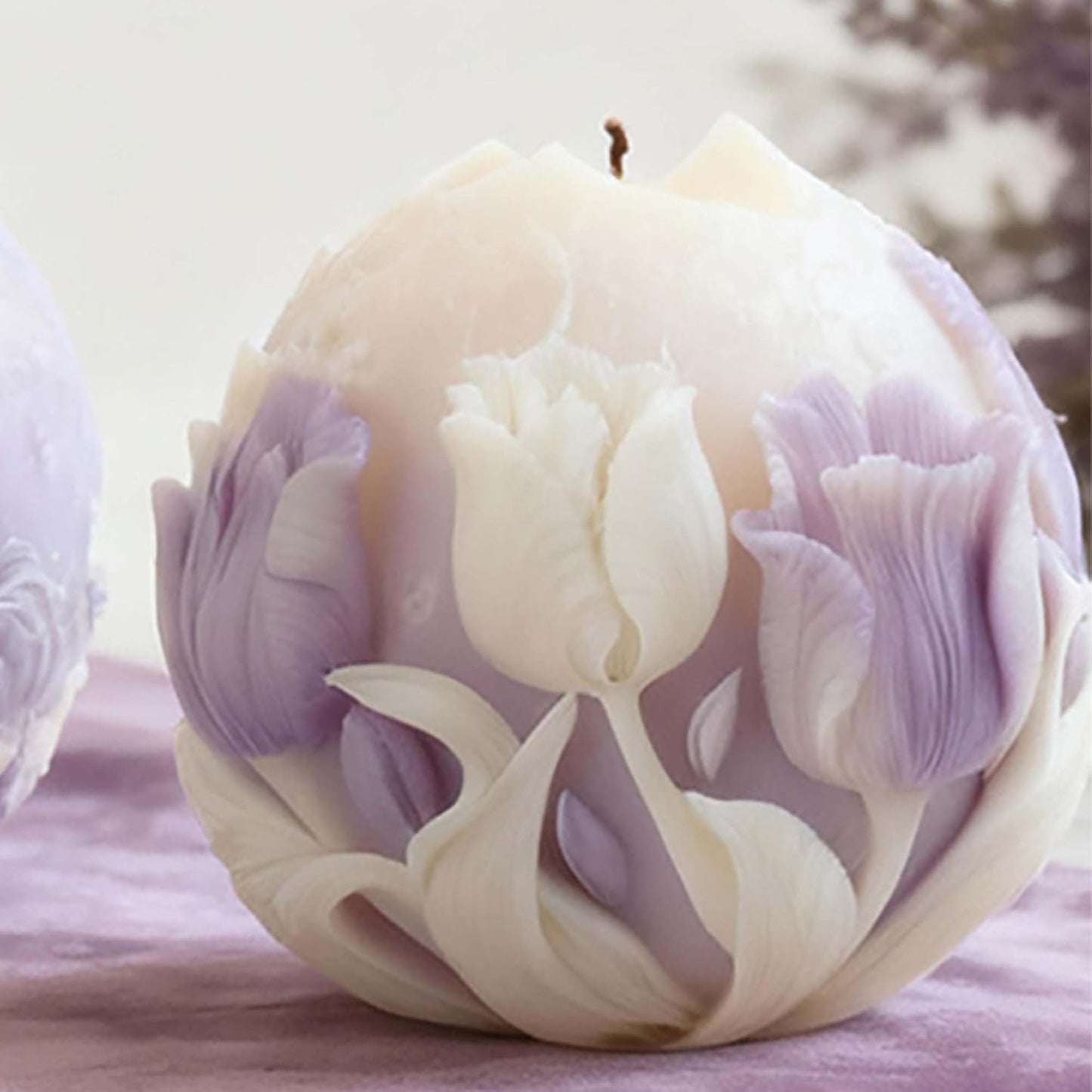 Rose With Moon Mold MB150