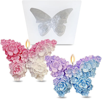 Rose Butterfly Mold MB195