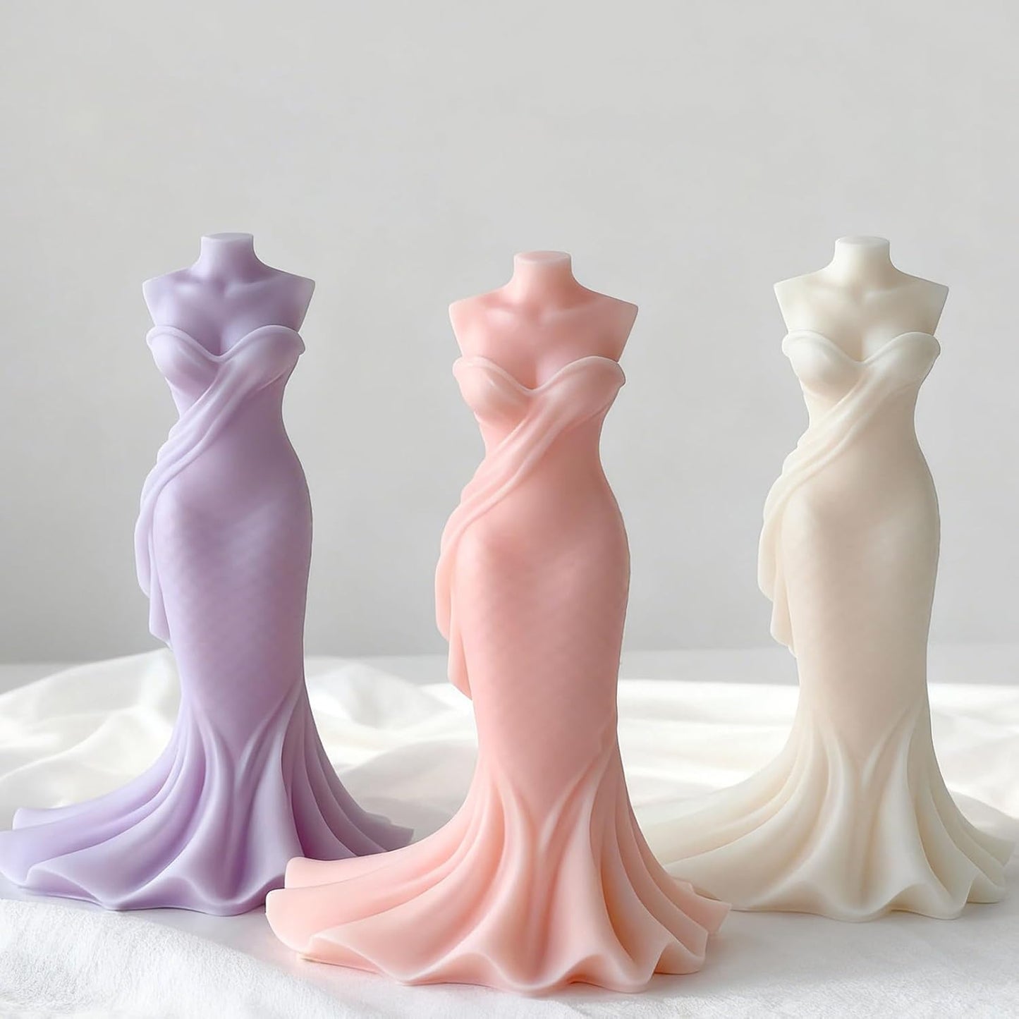 Girl  Party Wear Candle Mold MB089