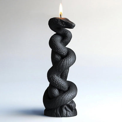 Snake Candle Silicone Mold MB128