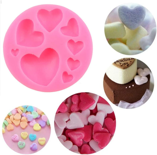 Heart Silicone Molds CD012