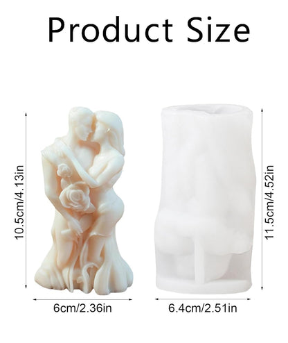 Love Couple Candle Mold II MB120