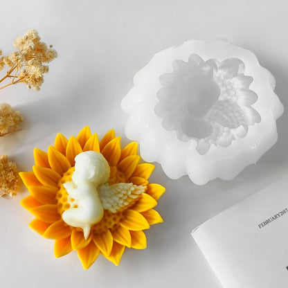 Angel Sleeping Flower Mold MB203