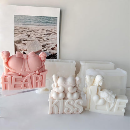 Couple with Heart Mold MB145