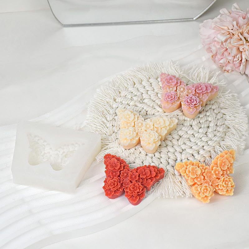Rose Butterfly Mold MB195