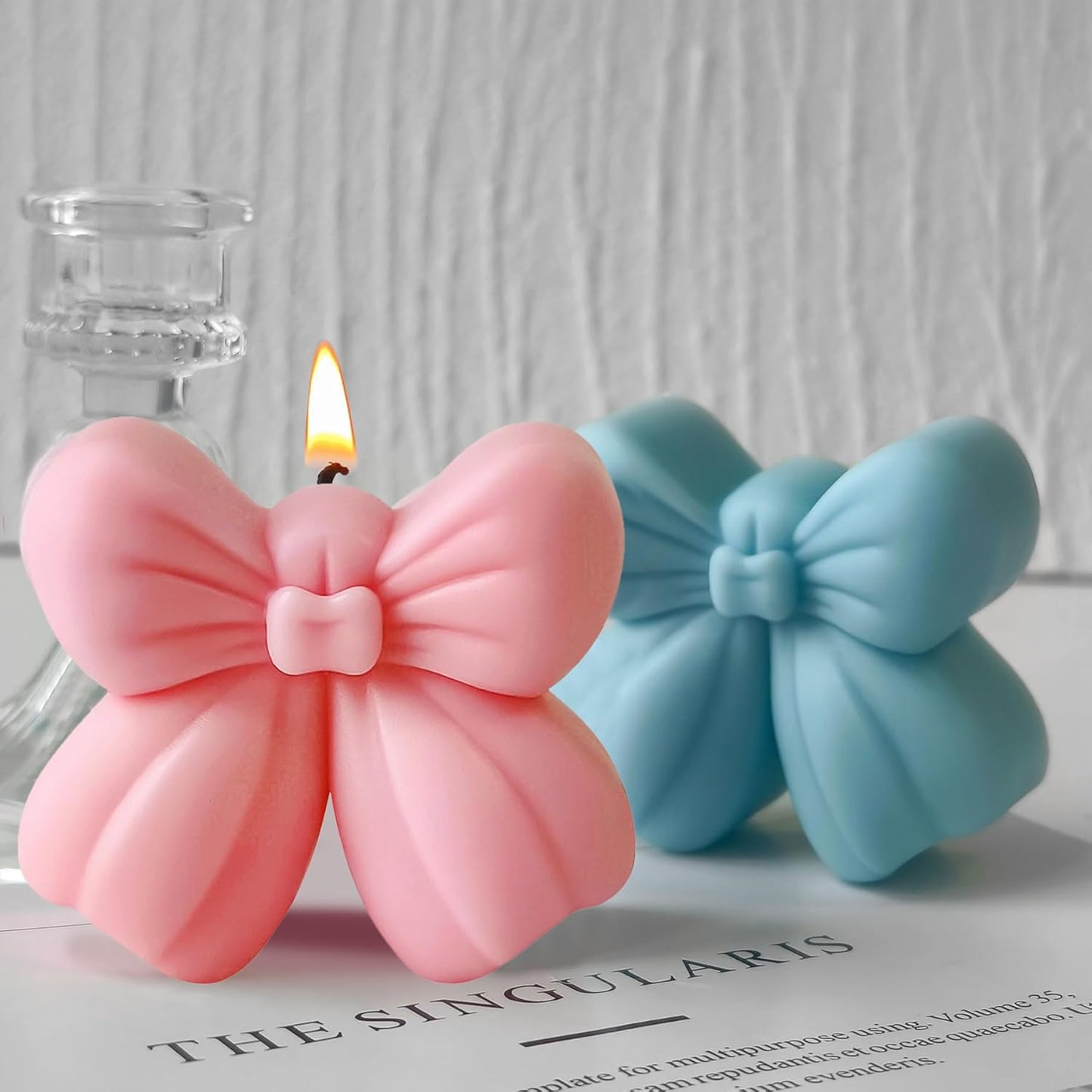 Butterfly Bow Candle Mold MB215