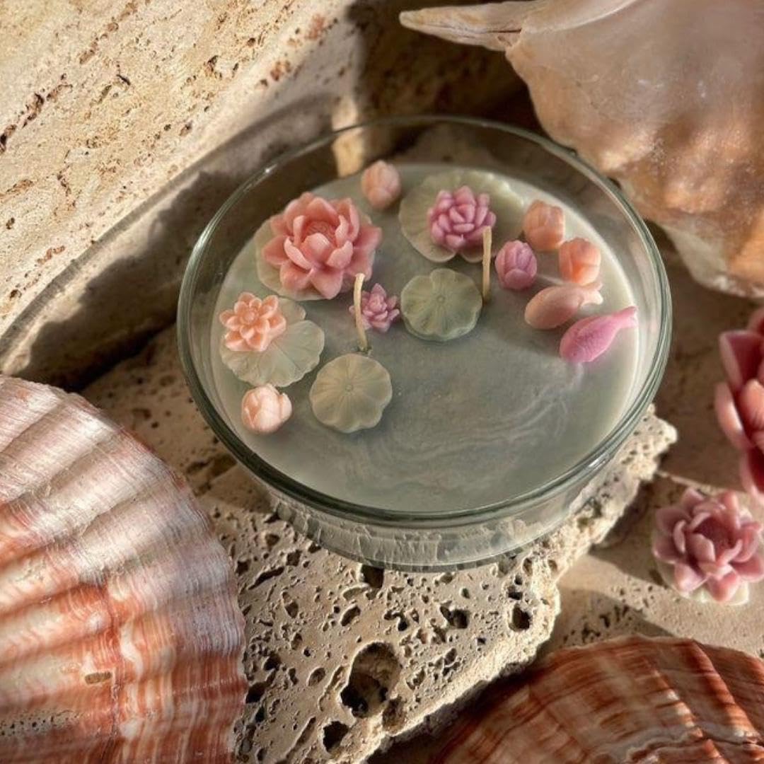 lotus Pond Flower Mould CD007