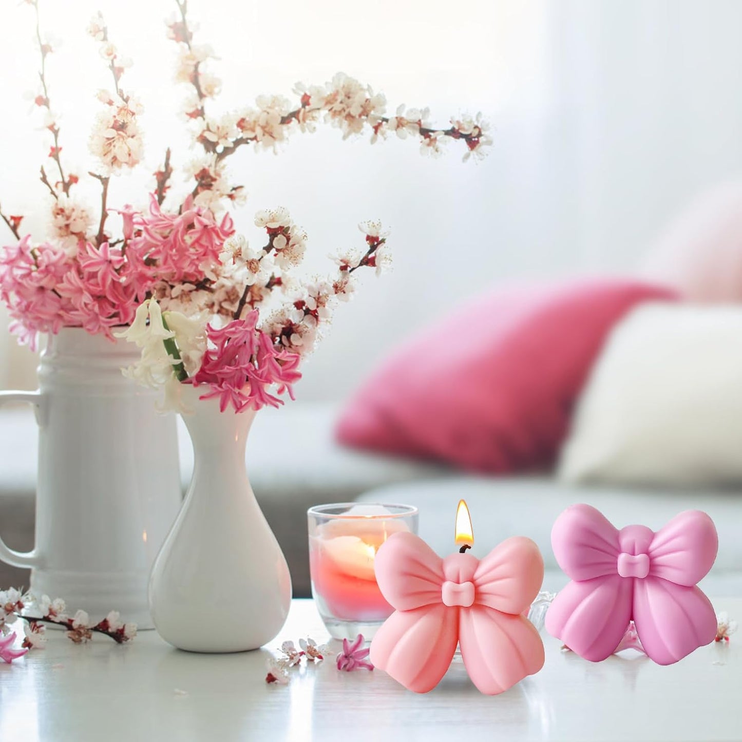 Butterfly Bow Candle Mold MB215