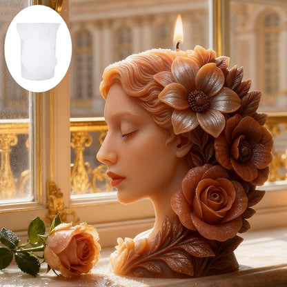 Flower Girl Candle Mold MB093