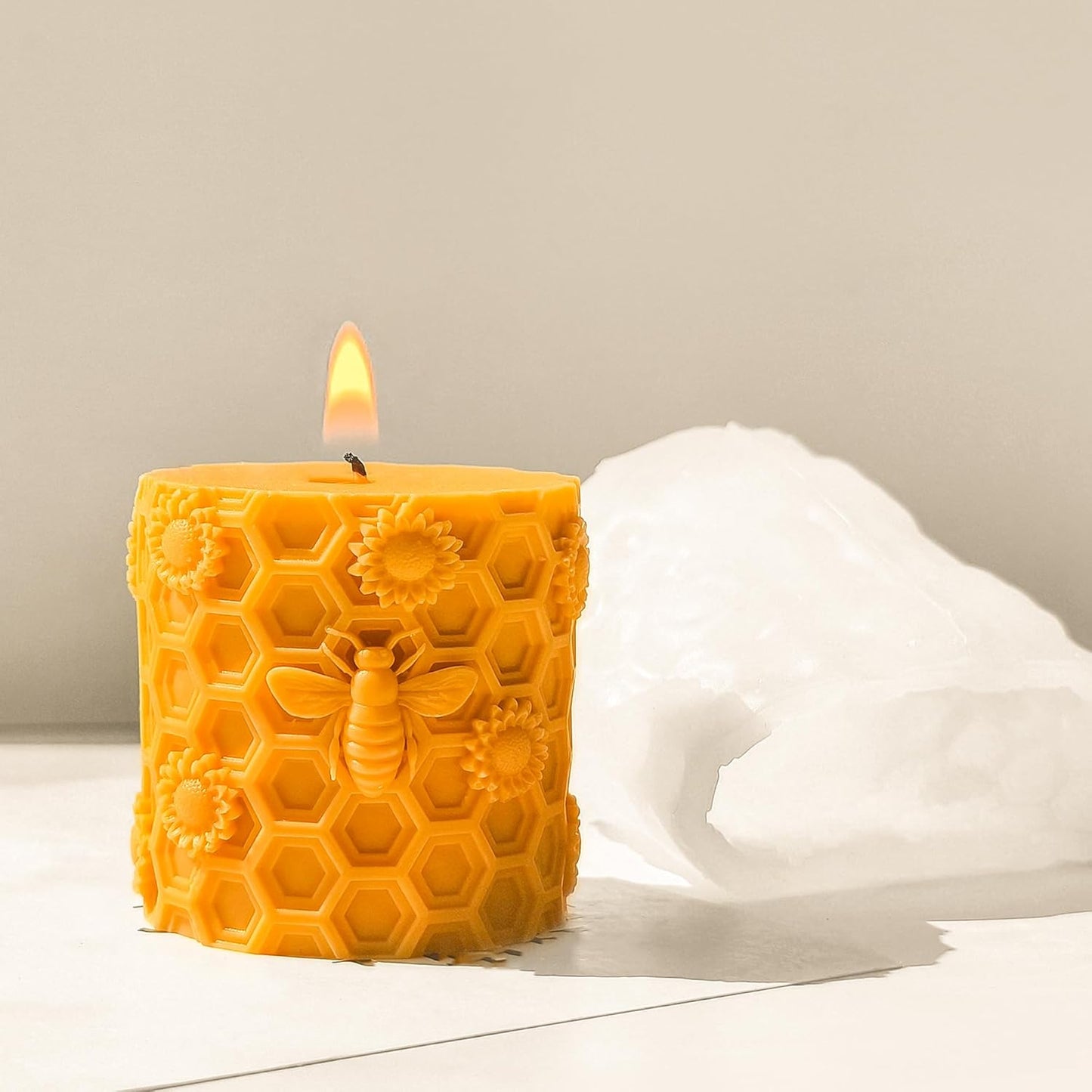 Honeycomb Silicone Cylinder Mold MB188